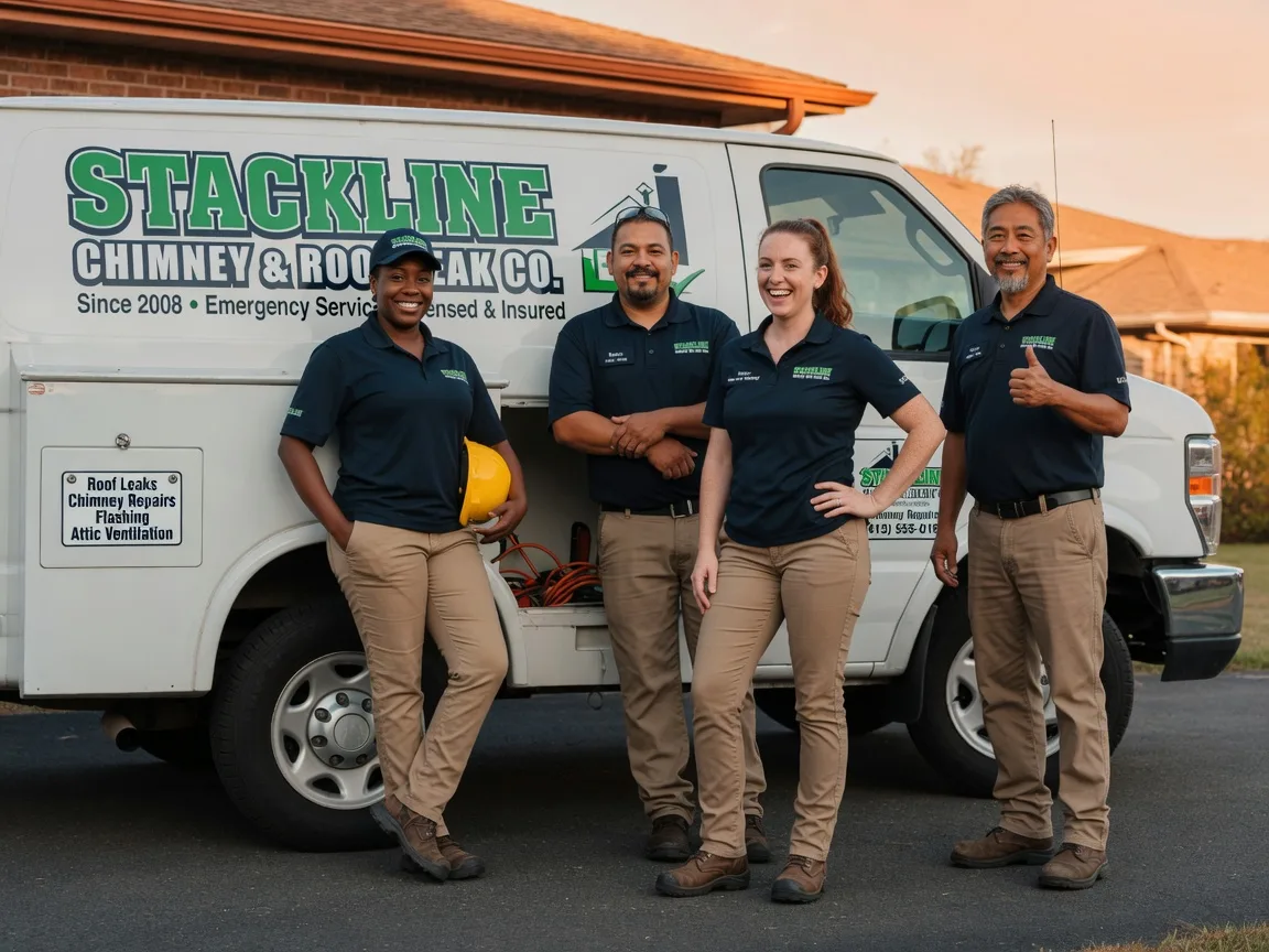 Chimney flashing repair company in Cutler, IL